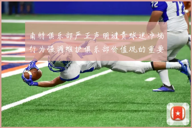 南特俱乐部严正声明谴责球迷冲场行为强调维护俱乐部价值观的重要性